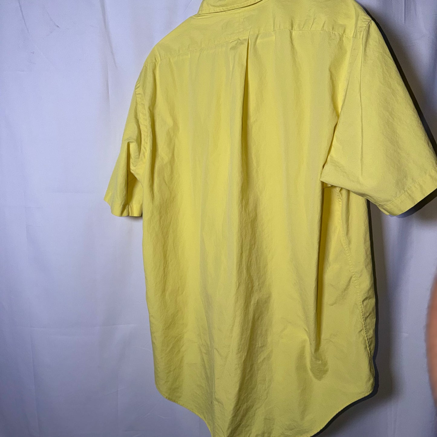 Ralph Lauren Yellow Short Sleeved Button Down