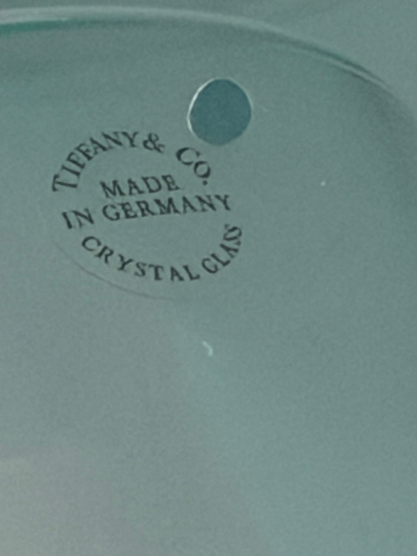 Tiffany & Co. Crystal Glass in Signature Blue New in Box