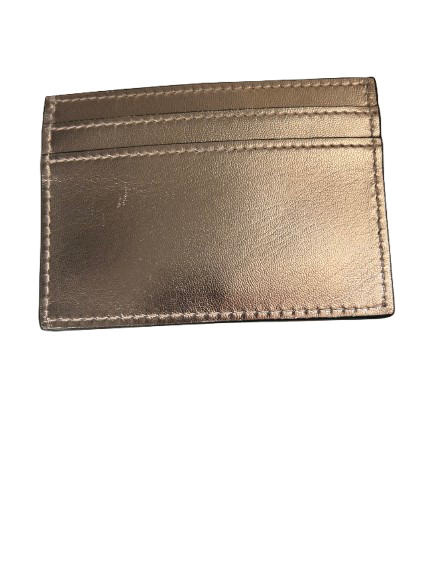 Moschino Brand New Rose Gold Card Case