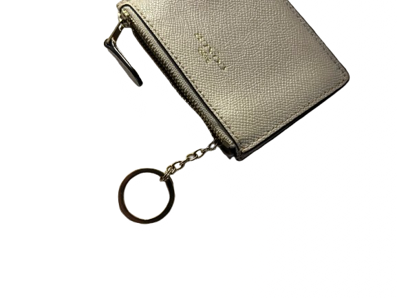 Coach White Card Holder