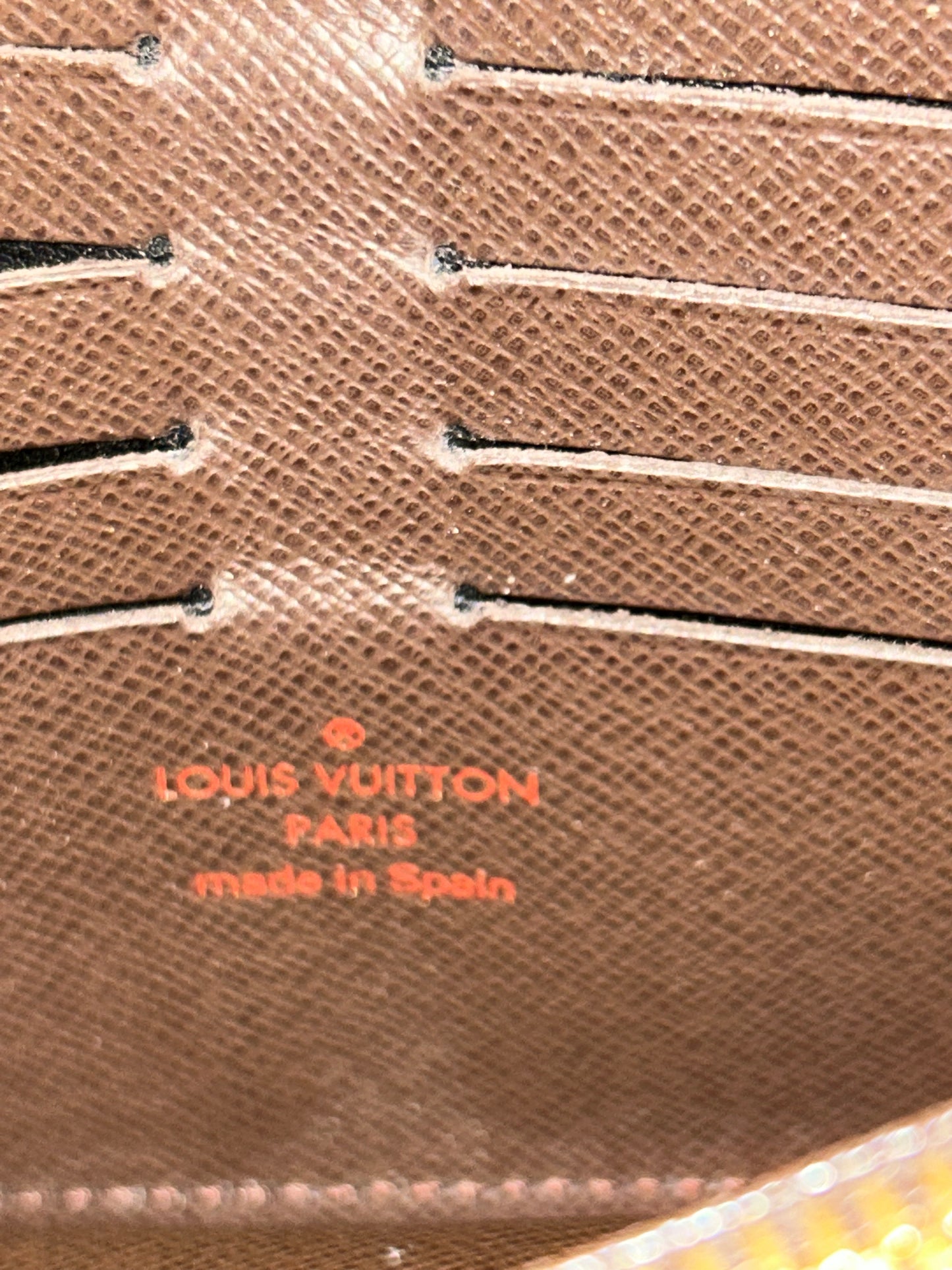 Louis Vuitton Damier Ebene Clutch Wallet