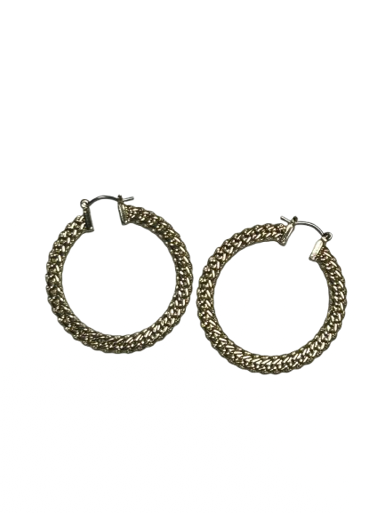 Large Gold-Tone Hoops (Vince Camuto)