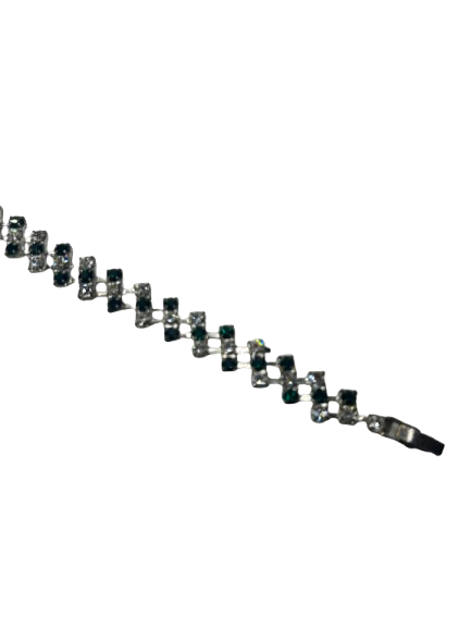 Emerald and Diamond Style Bracelet