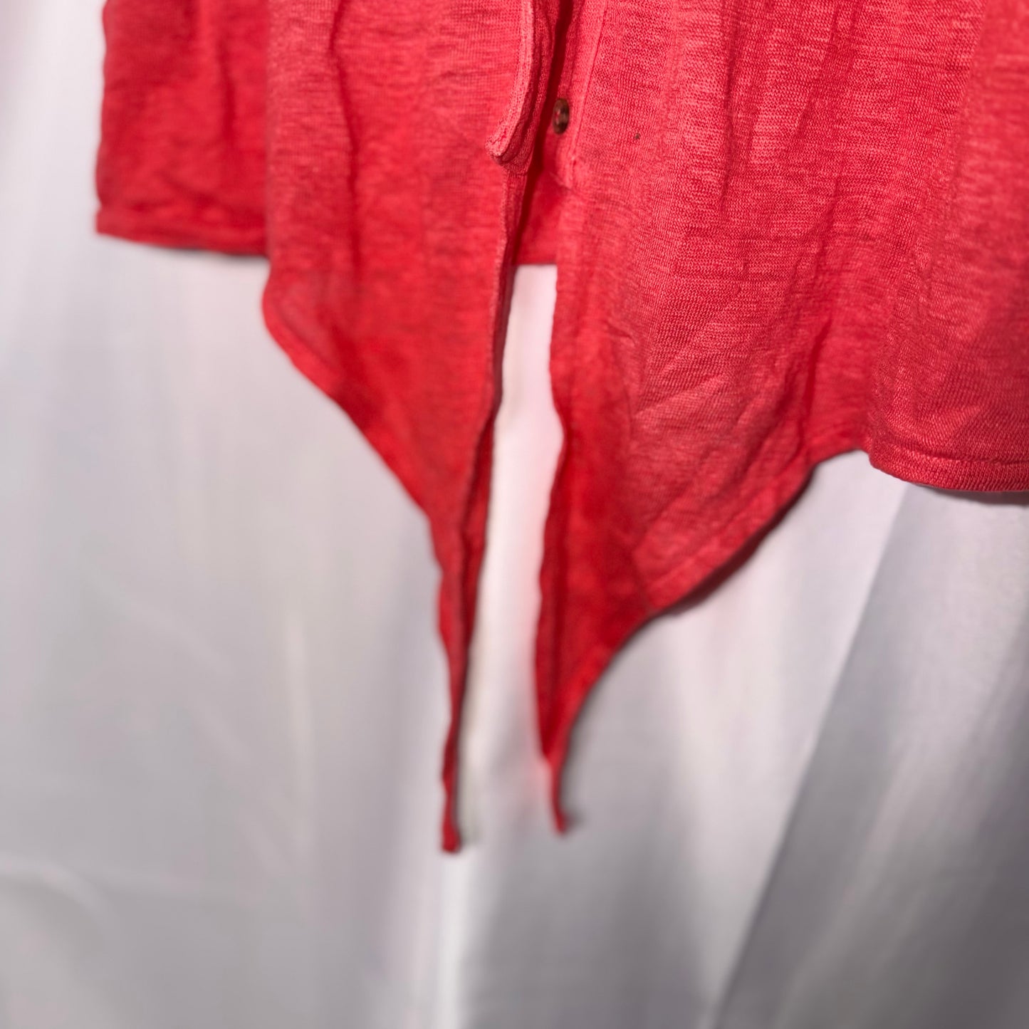Tommy Bahama Coral 100% Linen Women’s Blouse