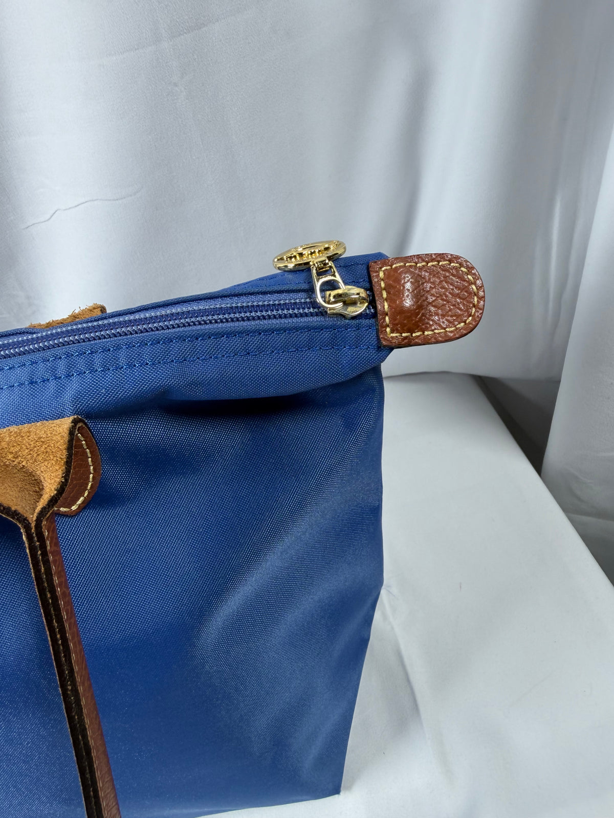 Longchamp Royal Blue Le Pliage Tote Bag