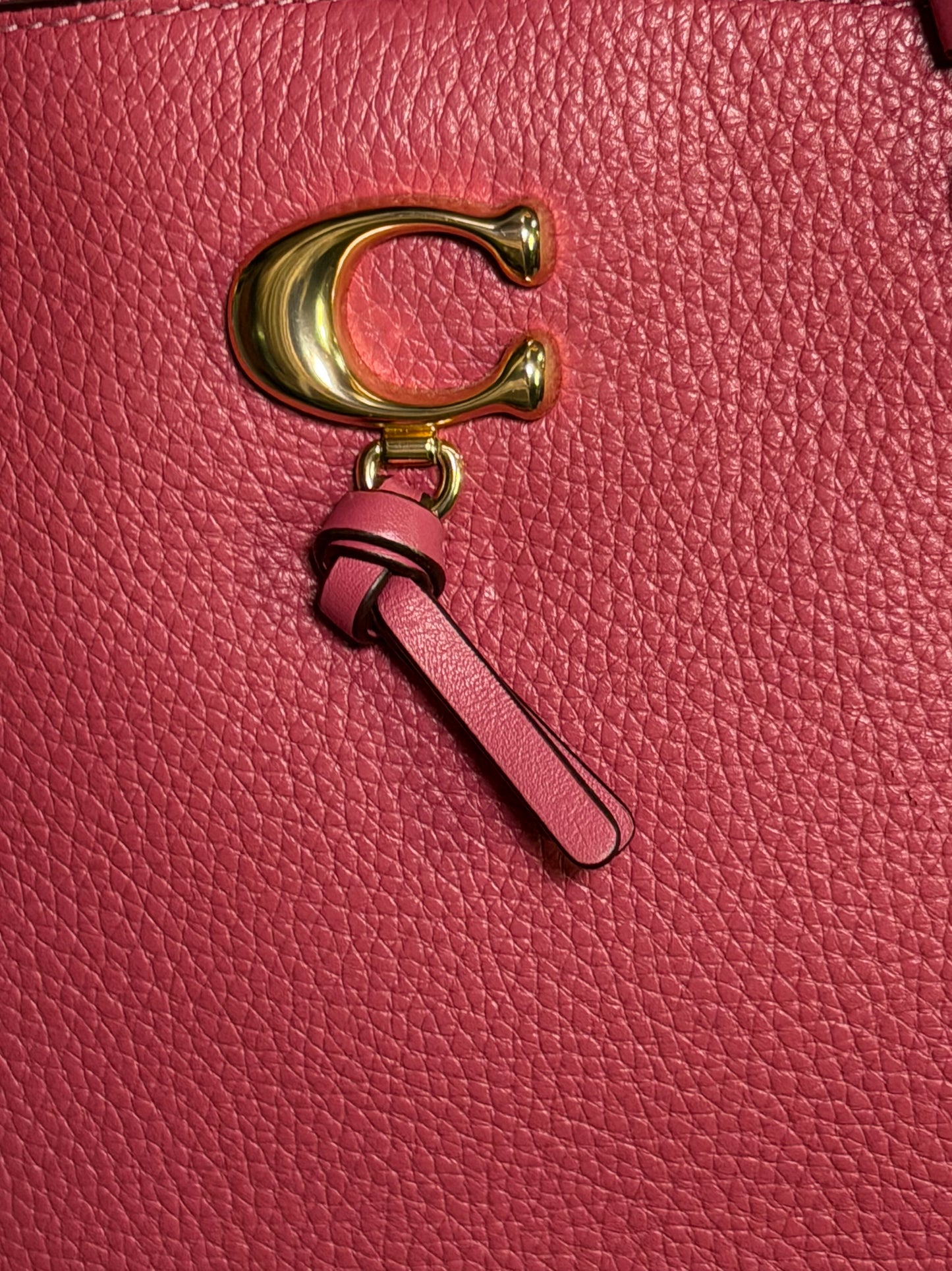 Coach Raspberry Satchel