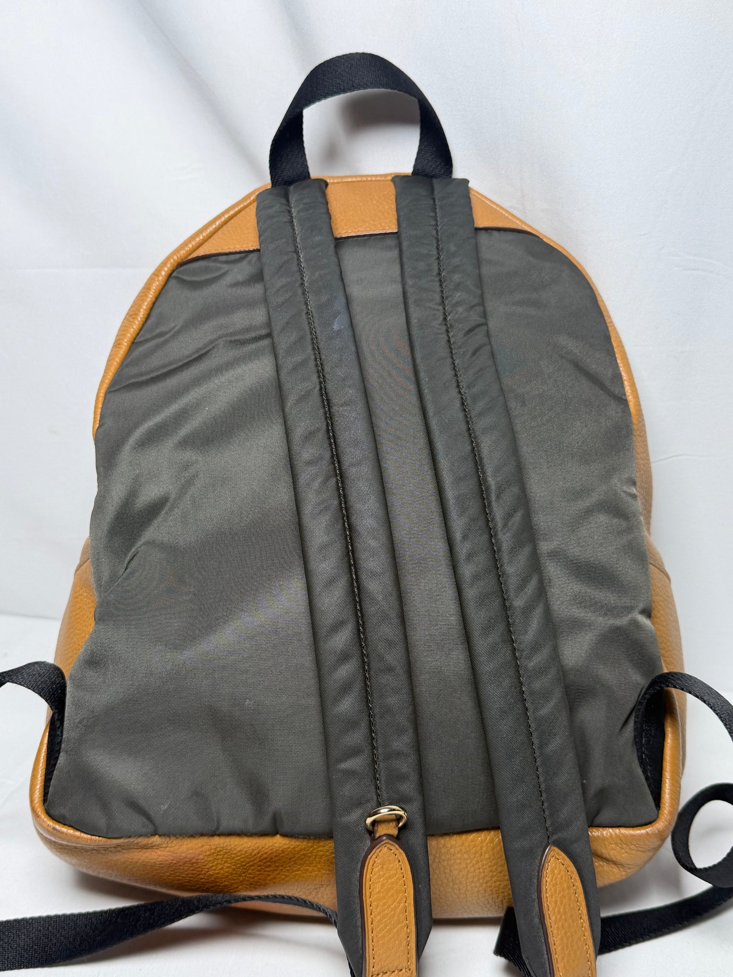 Coach Brown Leather Backpack
