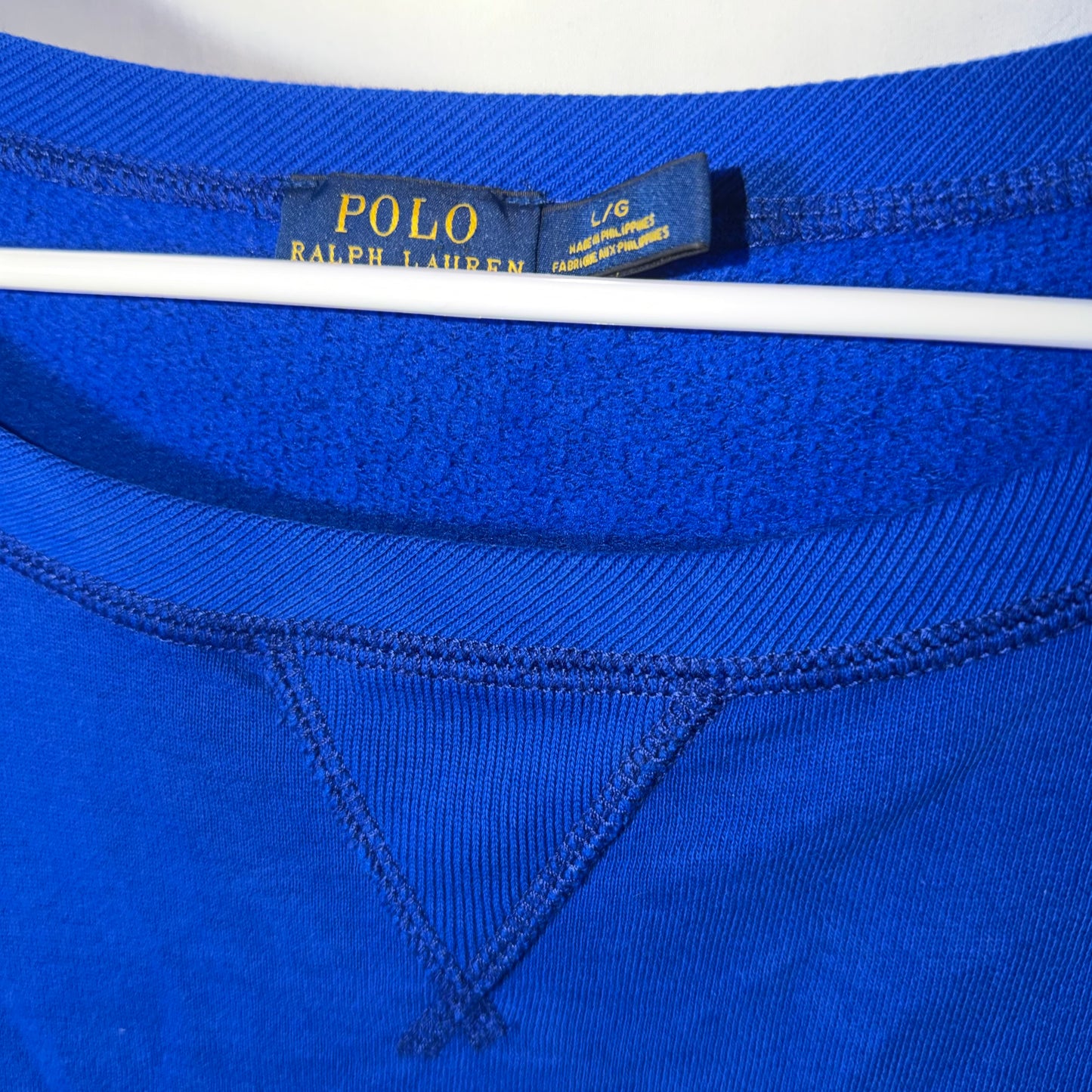 Polo Ralph Lauren Blue Crewneck Sweatshirt