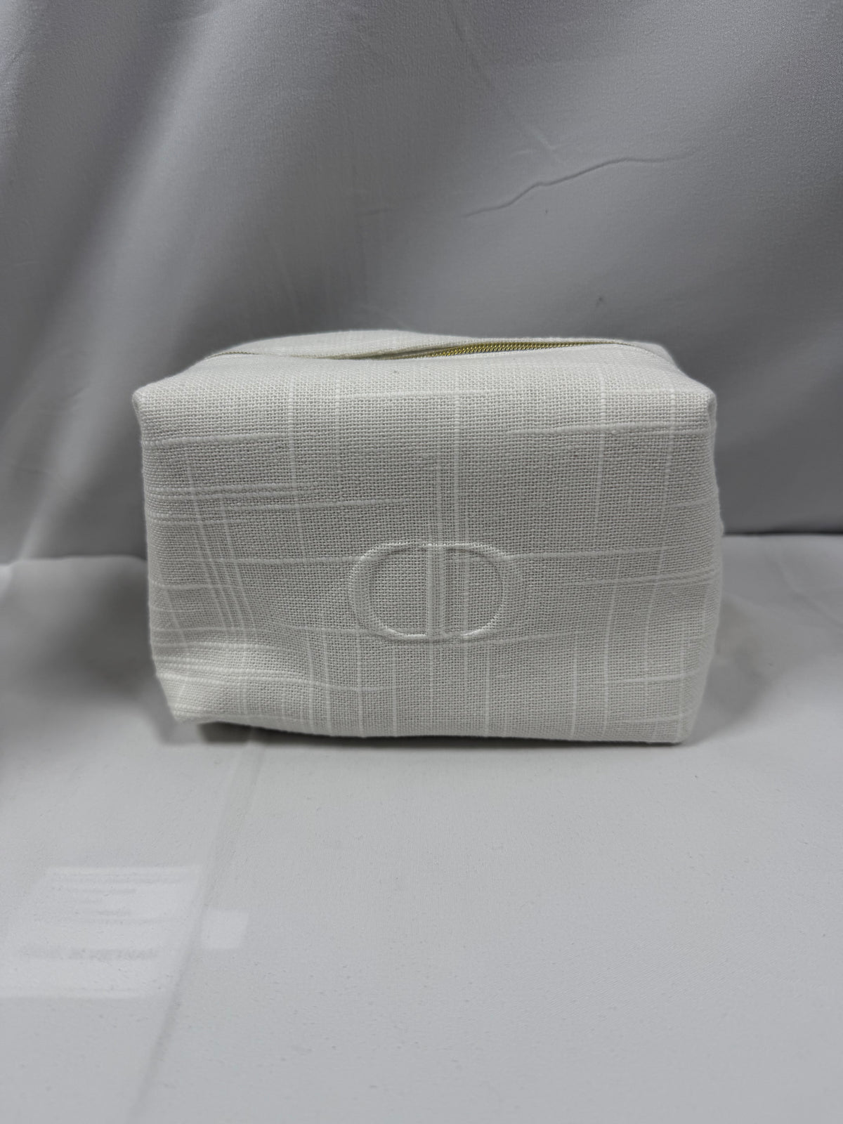 Dior Tweed Cosmetic Bag