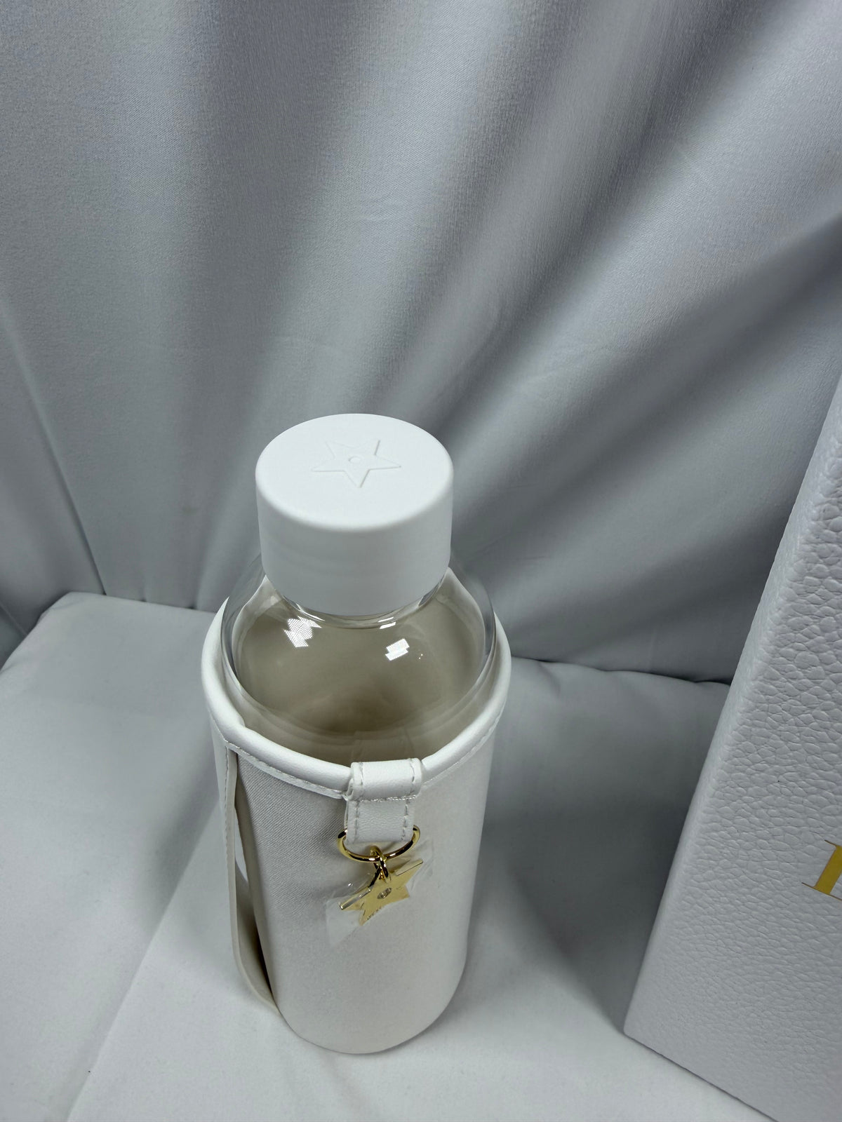 Dior Glass Waterbottle with Sleeve