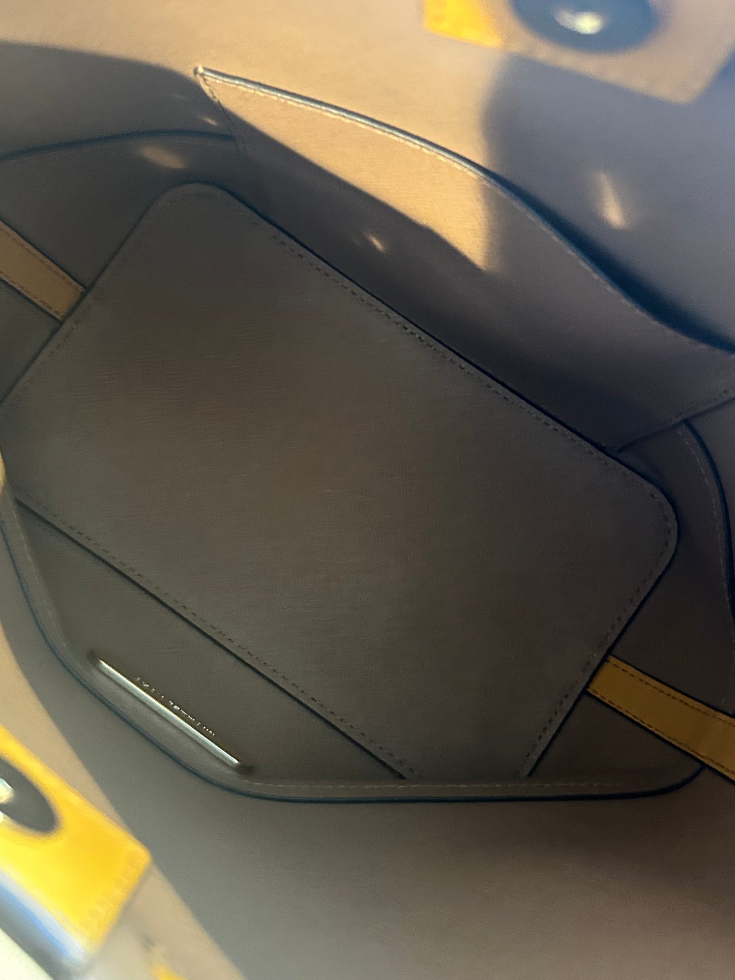 Michael Kors Mustard Yellow Bucket Bag