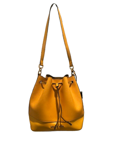 Michael Kors Mustard Yellow Bucket Bag
