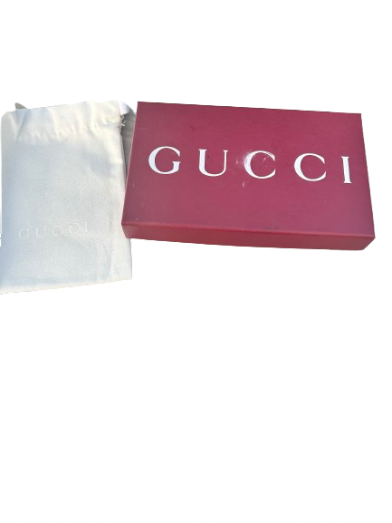 Gucci Black Leather Card Holder