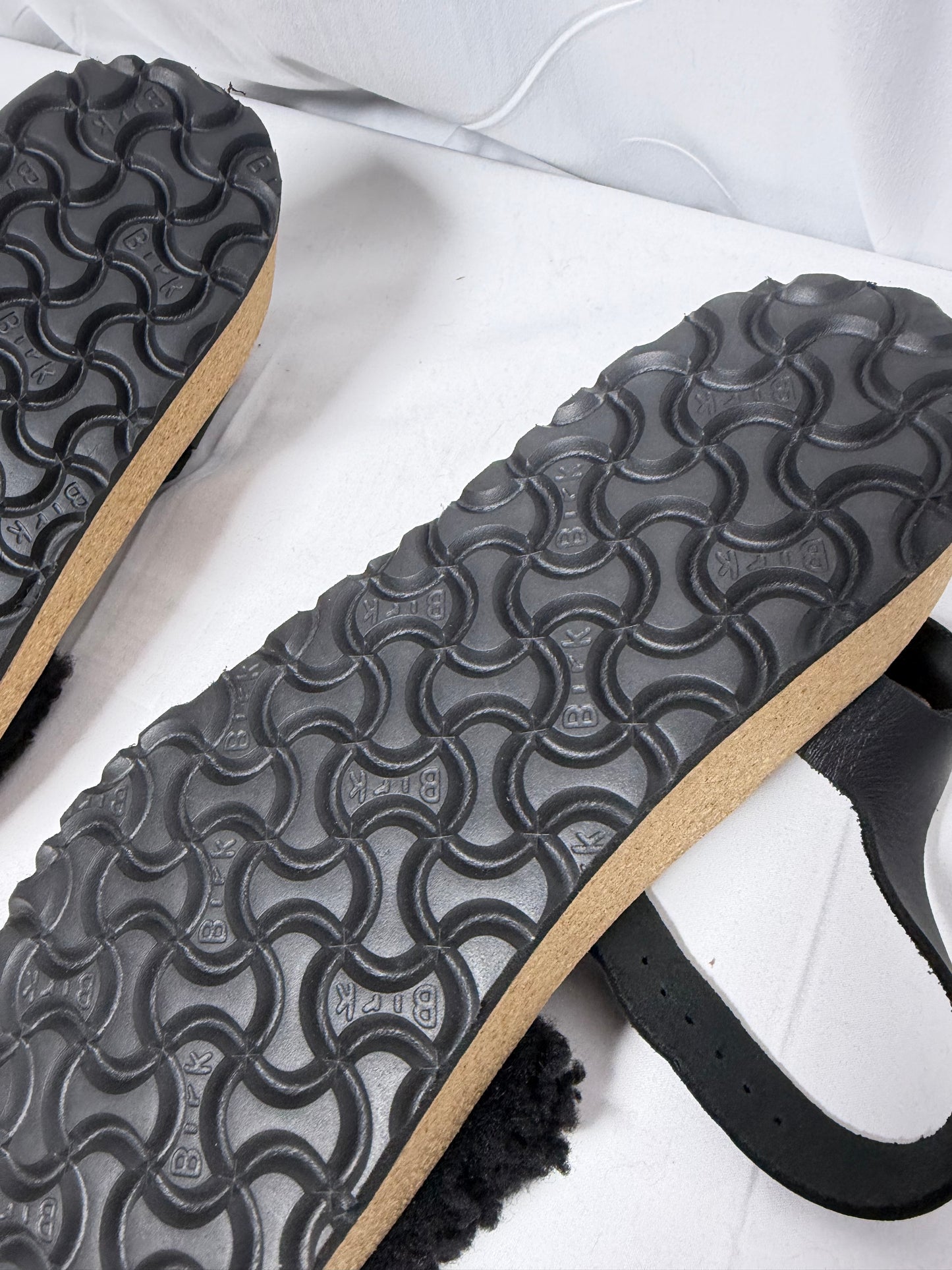 Birkenstock Papillio Black and Brown Sandals Brand New