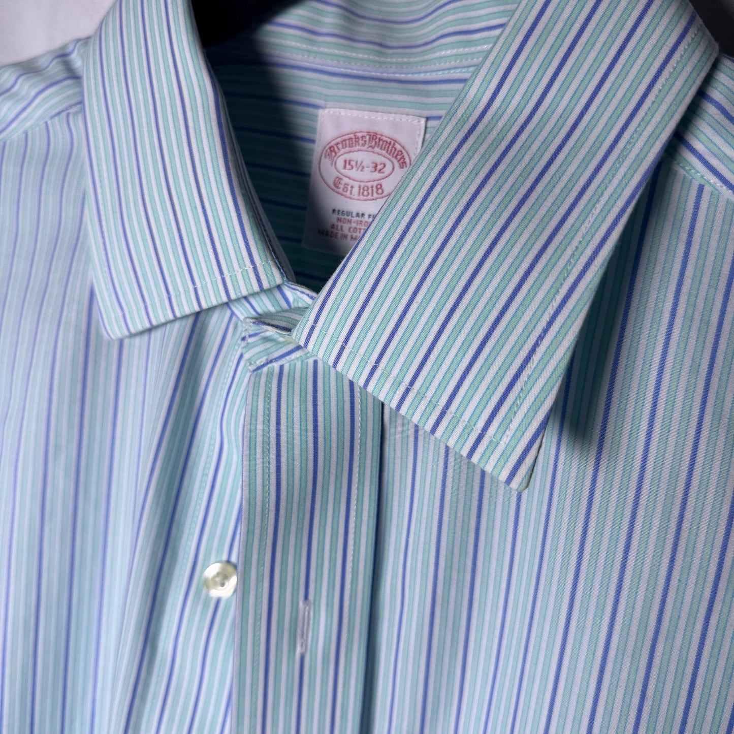 Brooks Brothers 1818 Striped Men’s Button Down