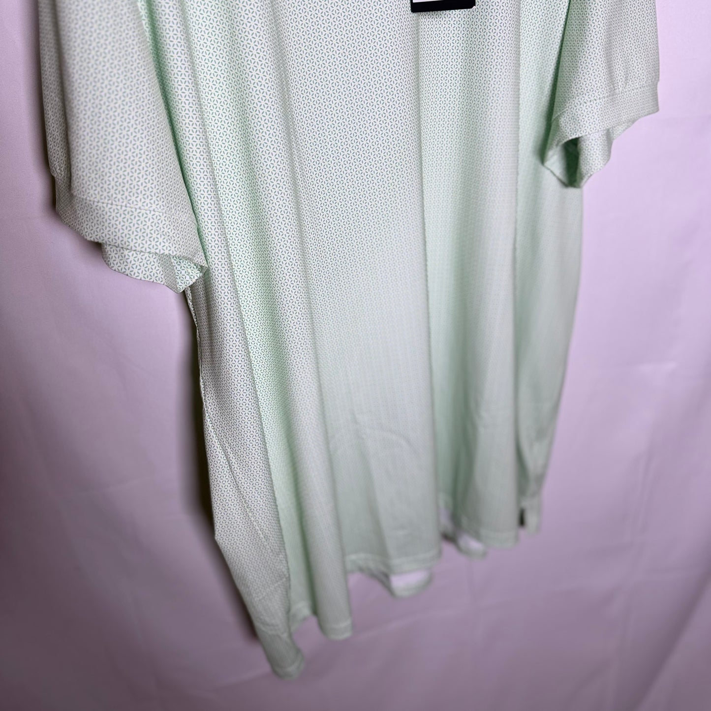 Mizzen-Main Green and White Polo Brand New