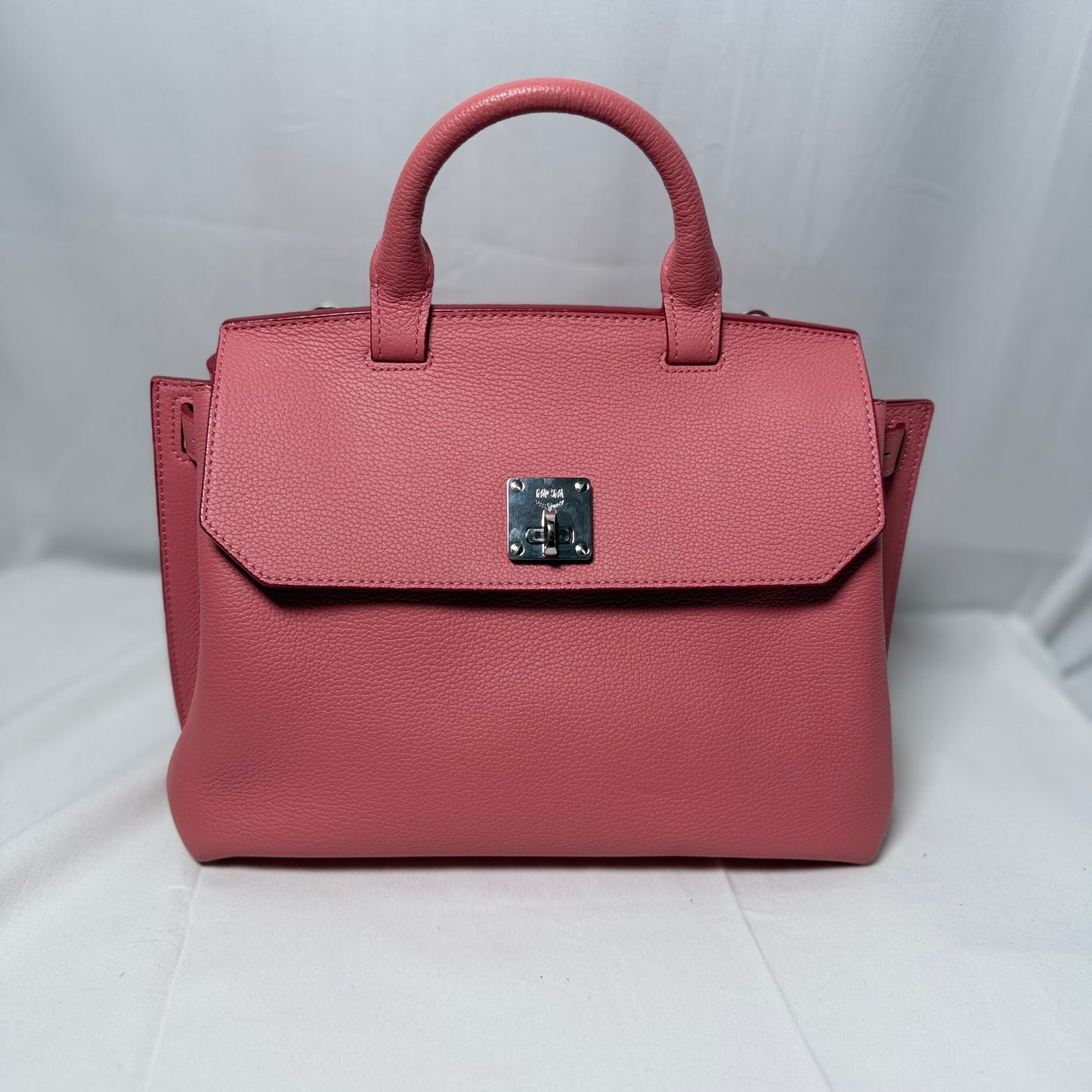 MCM Pink Leather Handbag Ultra Rare