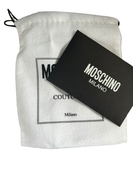 Moschino Brand New Rose Gold Card Case