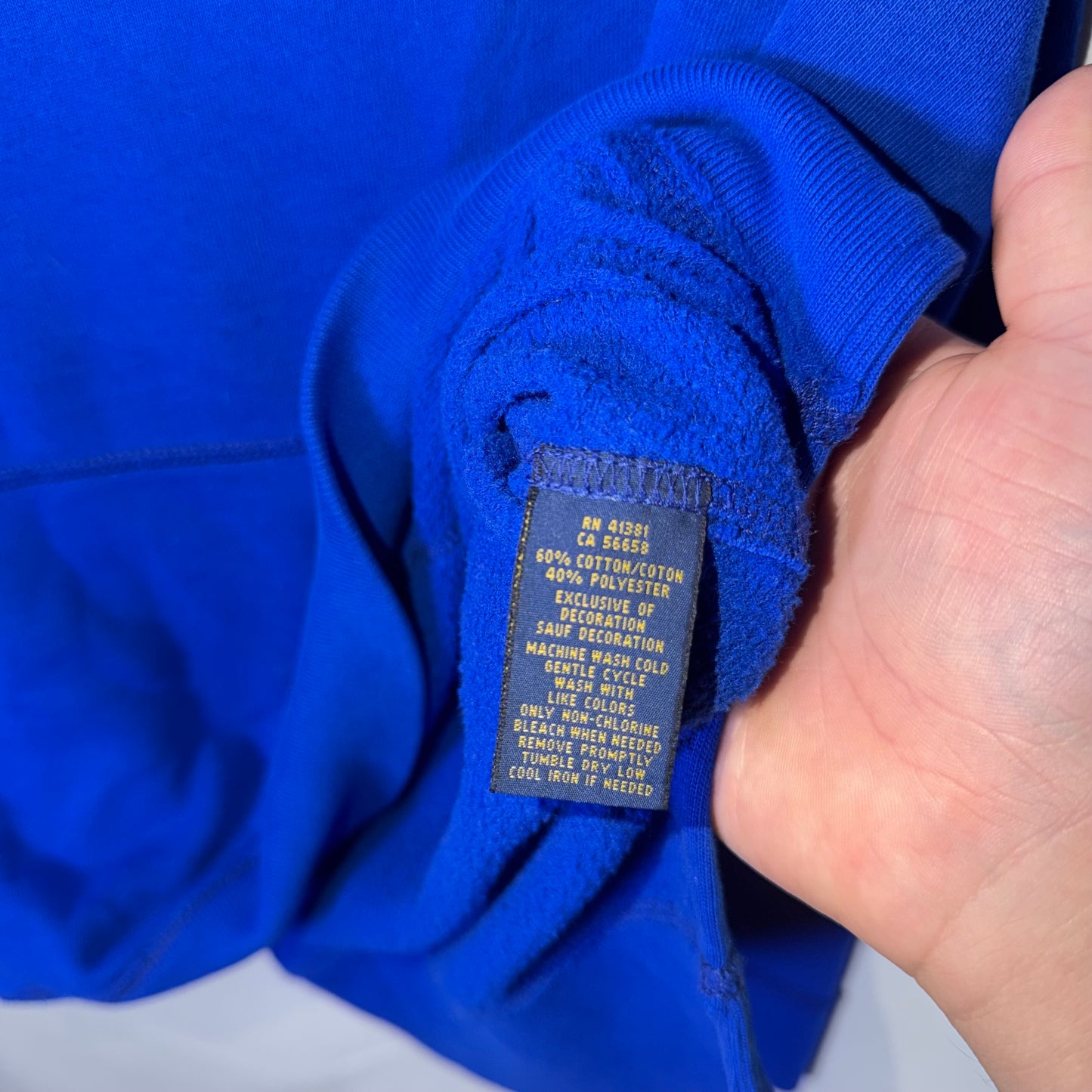 Polo Ralph Lauren Blue Crewneck Sweatshirt