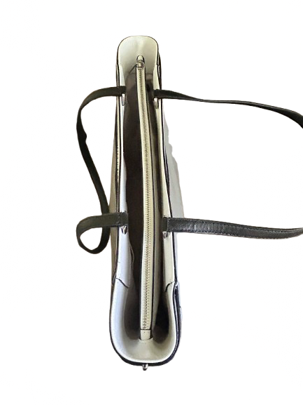 Kate Spade Large White Grey Tote