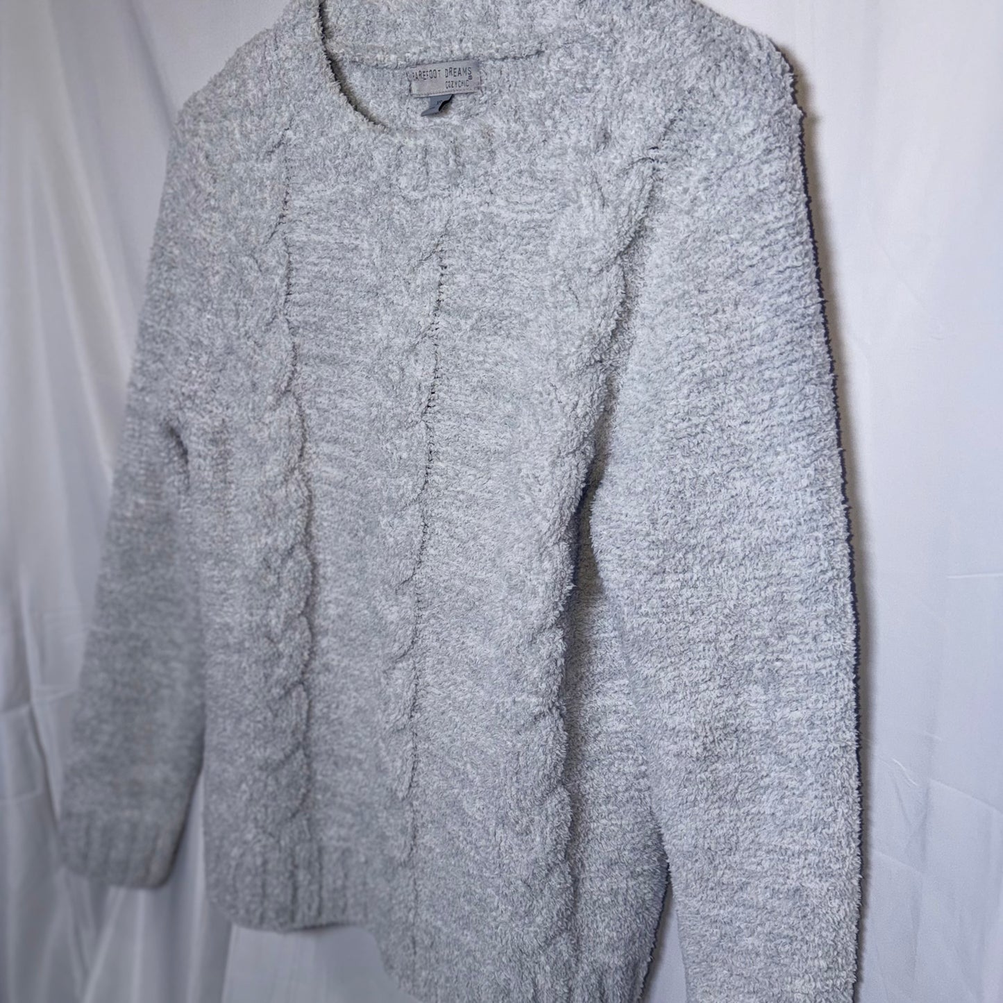Barefoot Dreams Light Grey Sweater