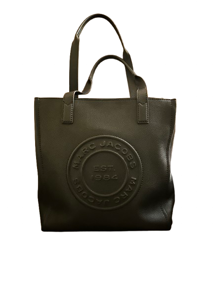 Marc Jacobs Large Black Leather Tote