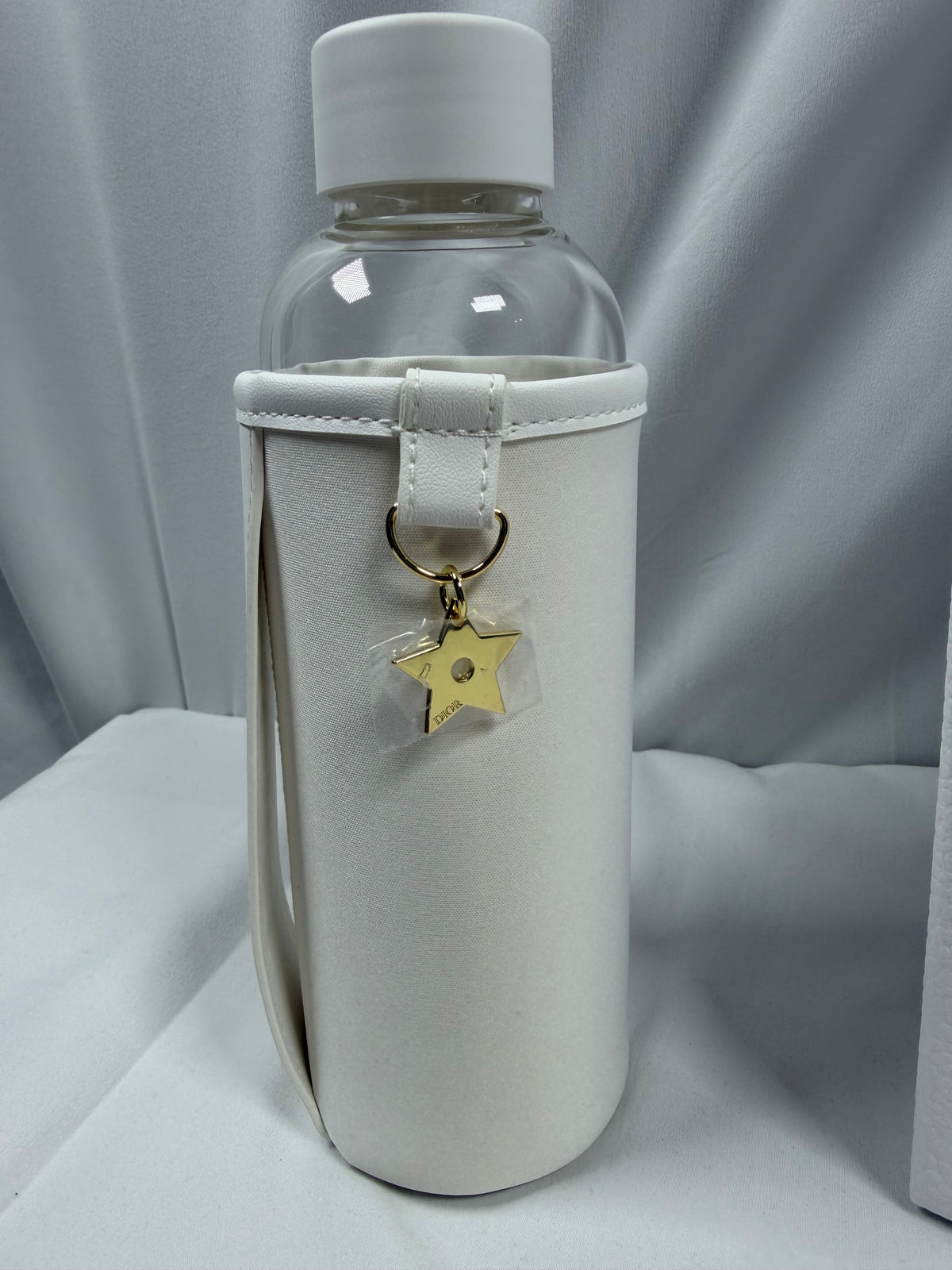Dior Glass Waterbottle with Sleeve