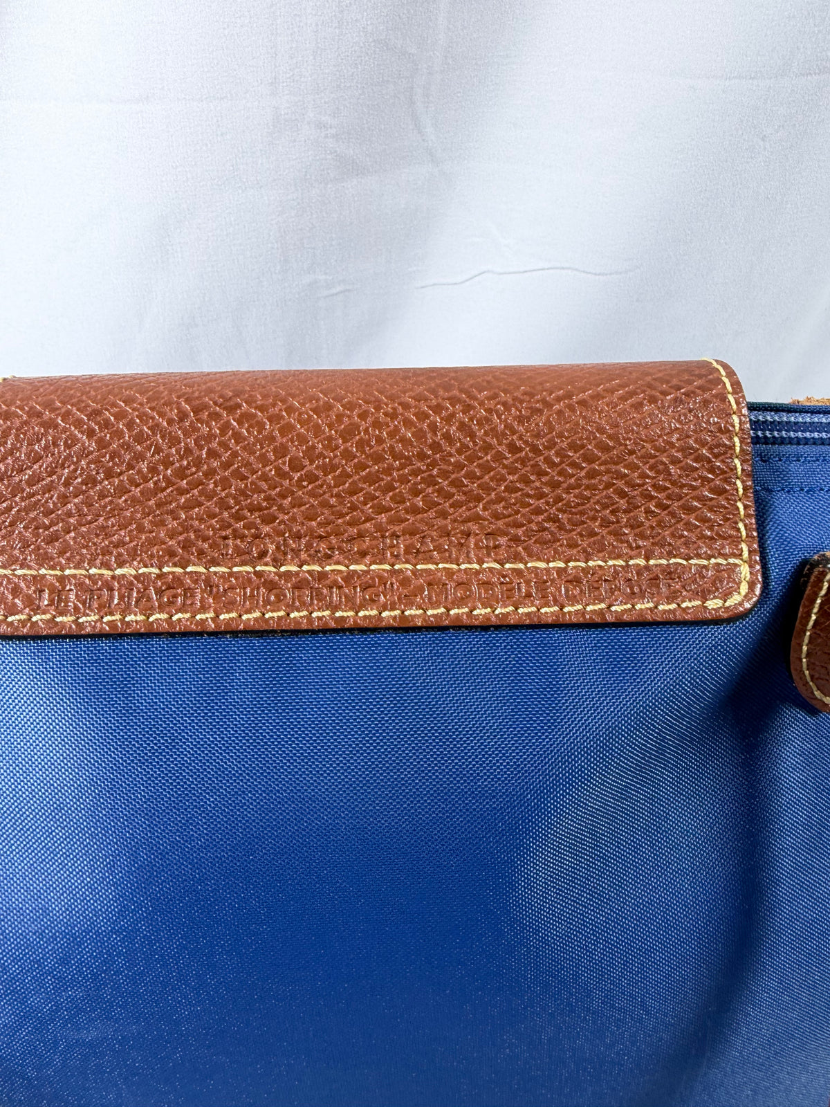Longchamp Royal Blue Le Pliage Tote Bag
