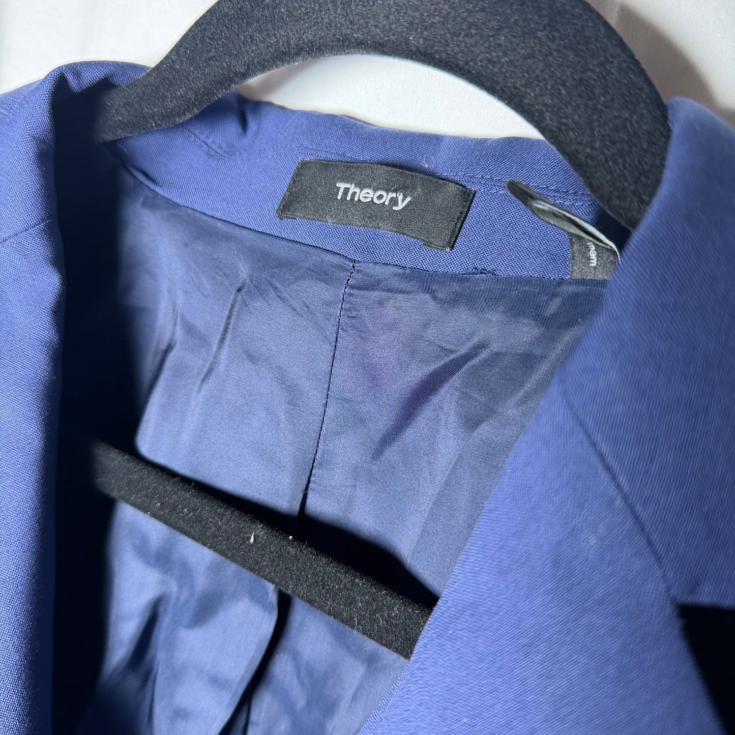 Theory Women’s Blue Wool Blazer