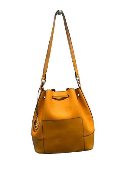 Michael Kors Mustard Yellow Bucket Bag