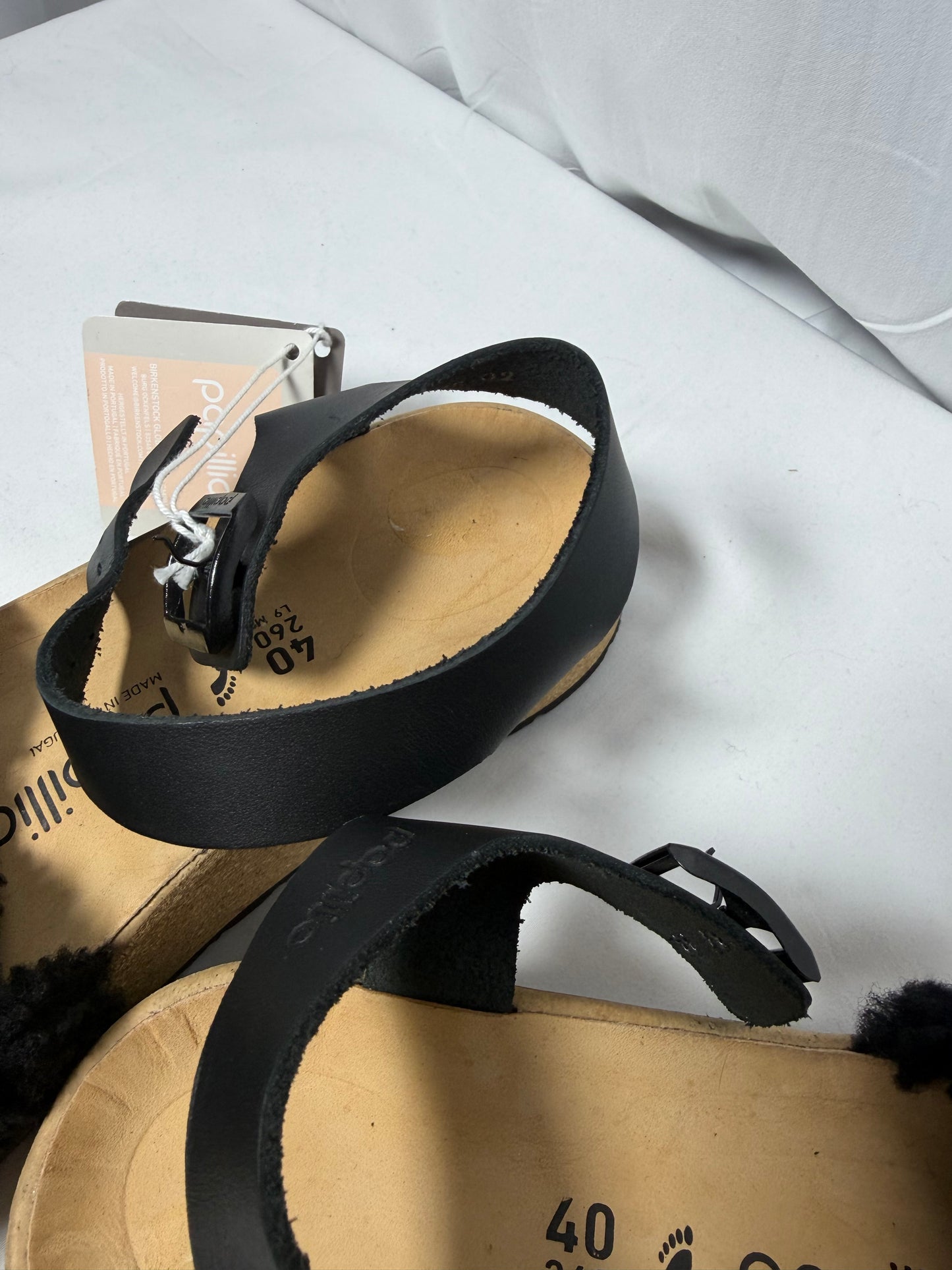 Birkenstock Papillio Black and Brown Sandals Brand New