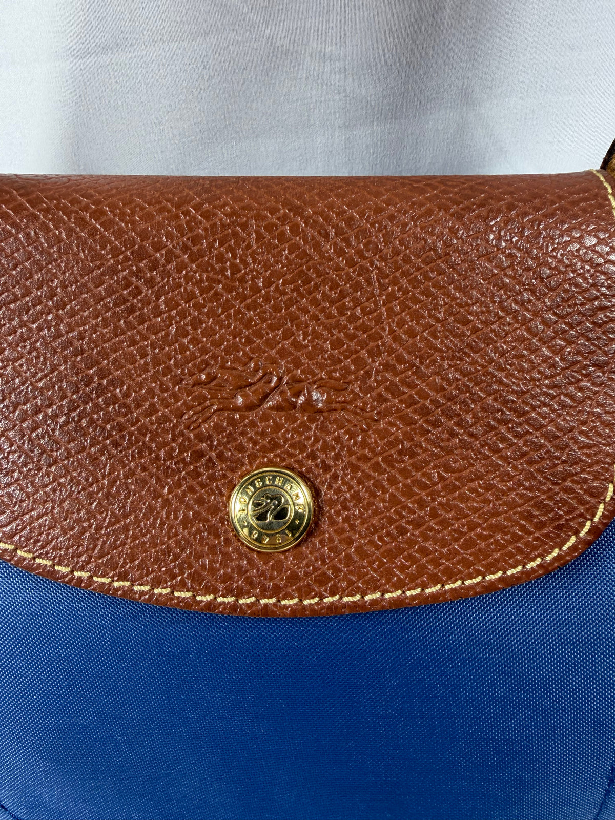 Longchamp Royal Blue Le Pliage Tote Bag