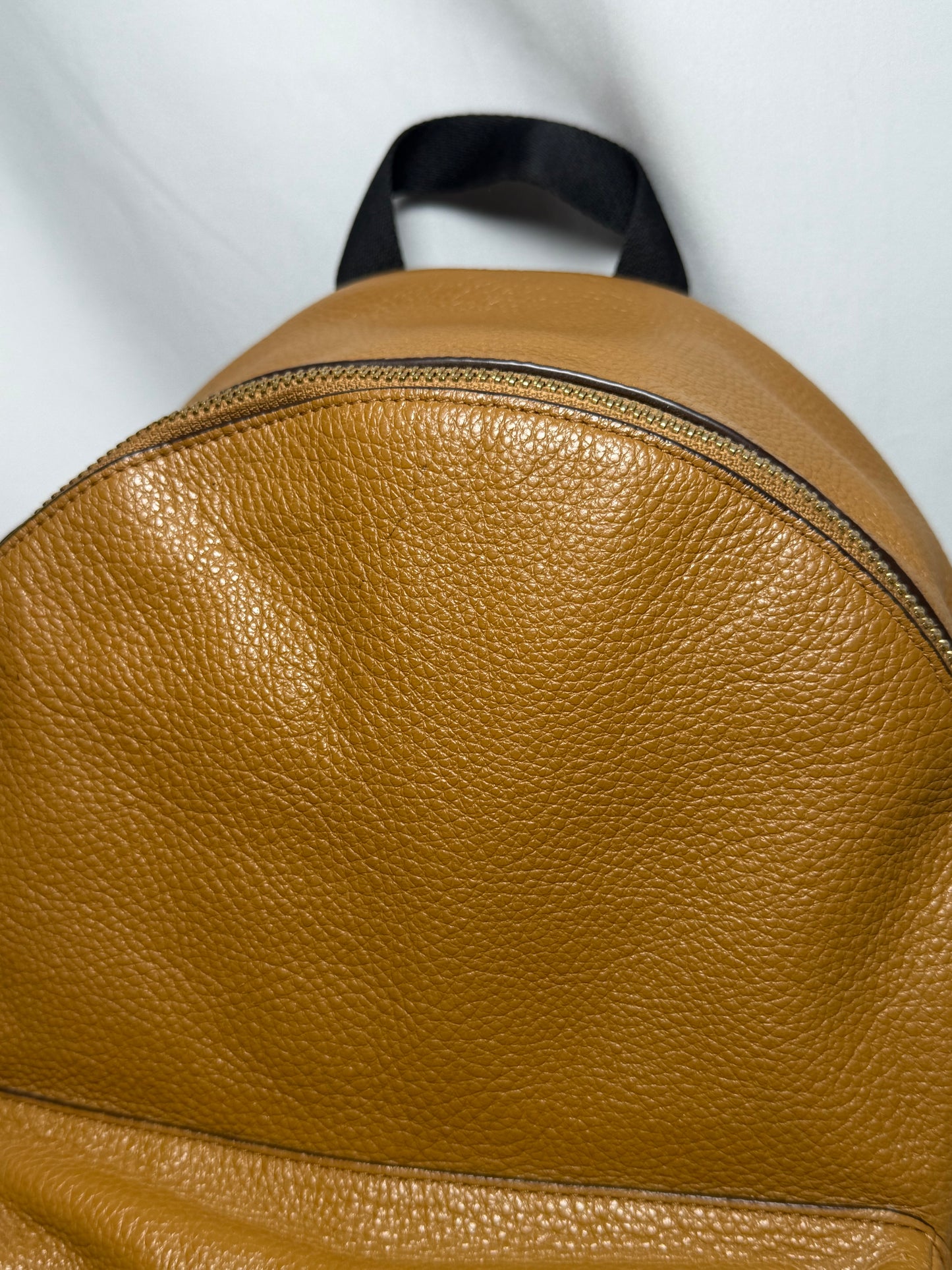 Coach Brown Leather Backpack
