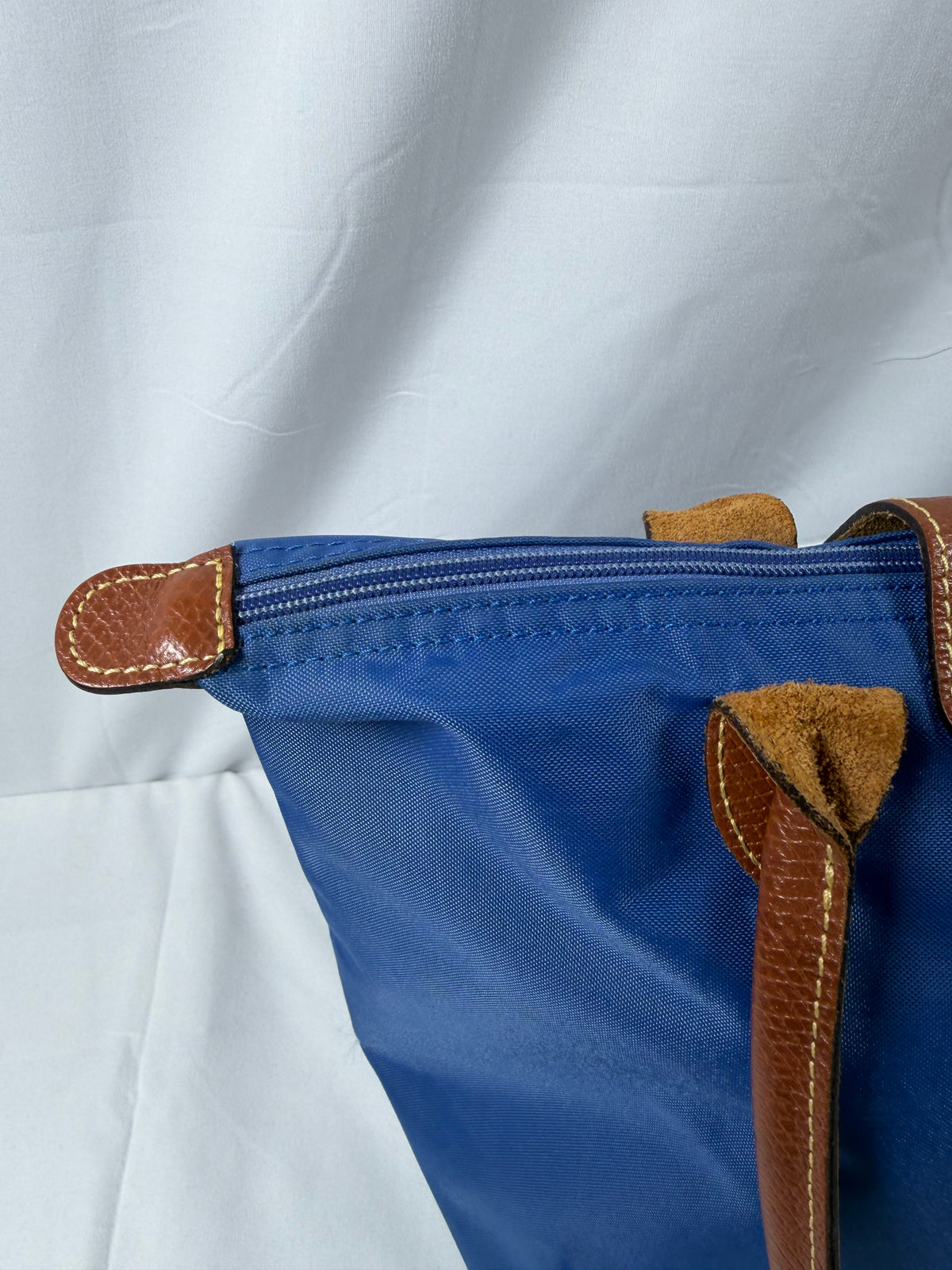 Longchamp Royal Blue Le Pliage Tote Bag