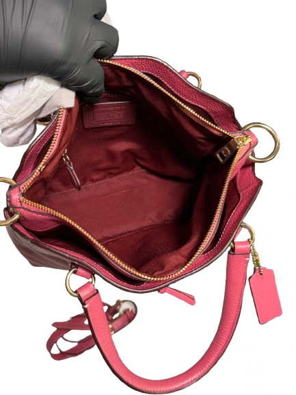 Coach Raspberry Satchel