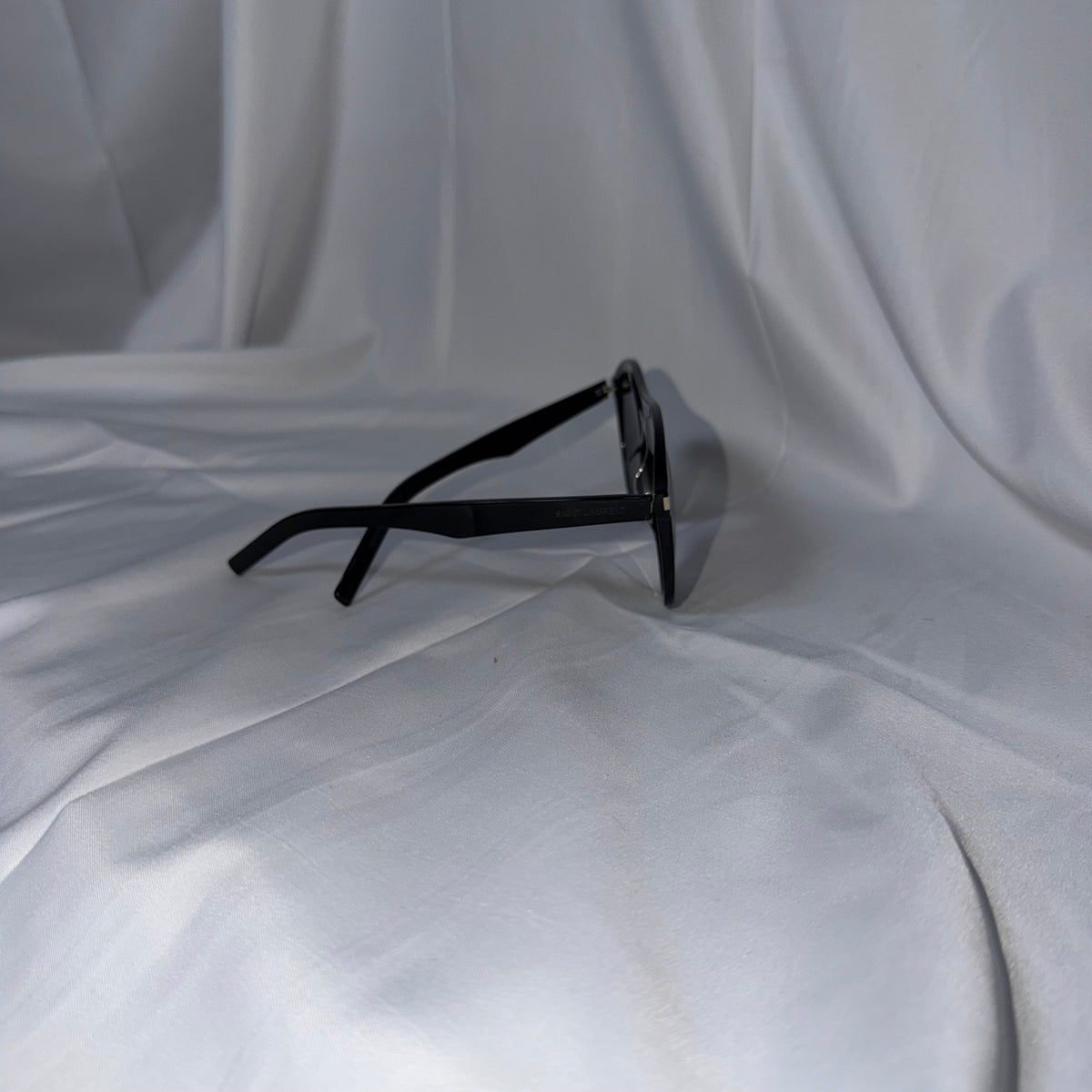 Saint Laurent Black Round Sunglasses