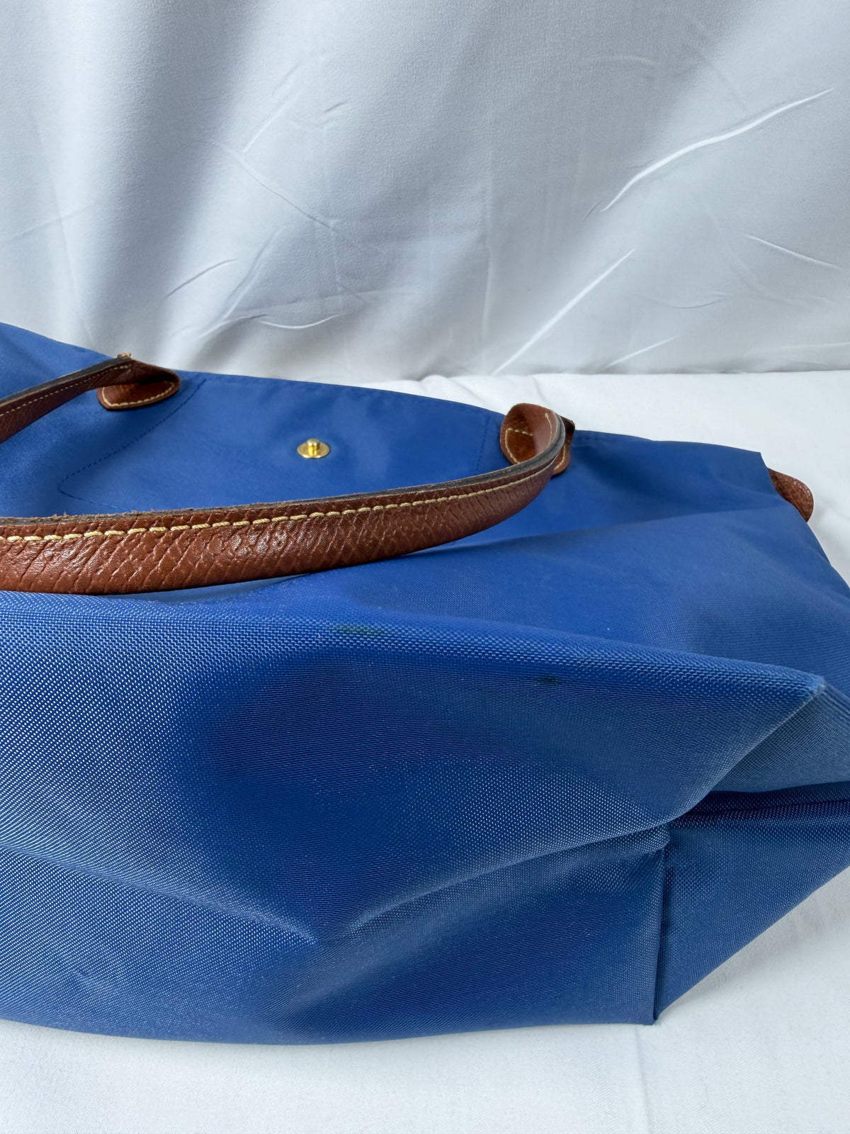 Longchamp Royal Blue Le Pliage Tote Bag