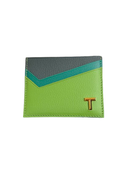 Tiffany & Co. Tri-Green Card Holder