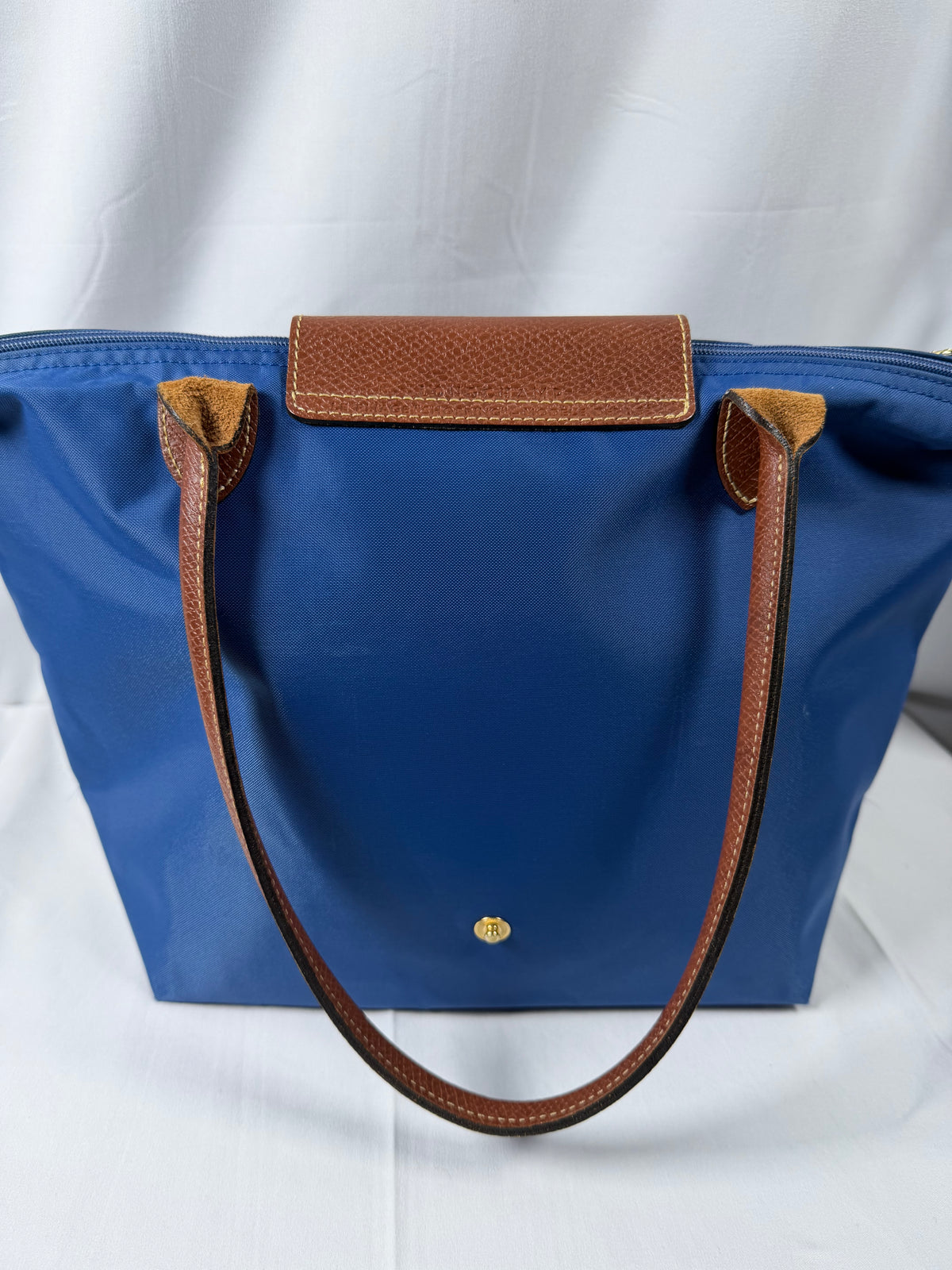 Longchamp Royal Blue Le Pliage Tote Bag