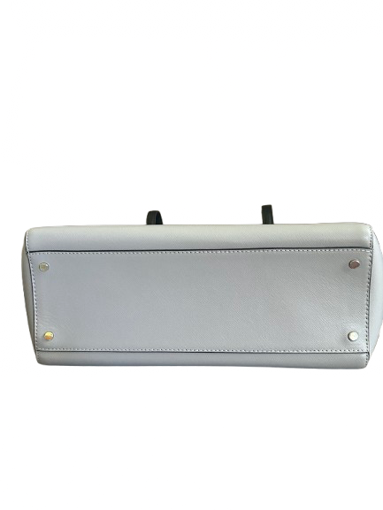 Kate Spade Large White Grey Tote