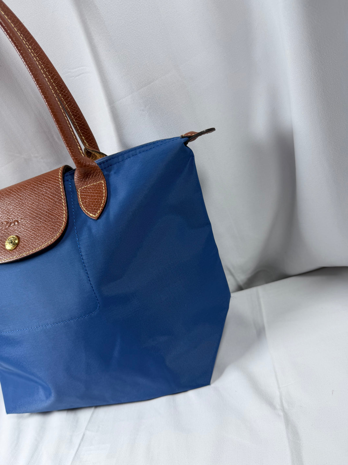 Longchamp Royal Blue Le Pliage Tote Bag