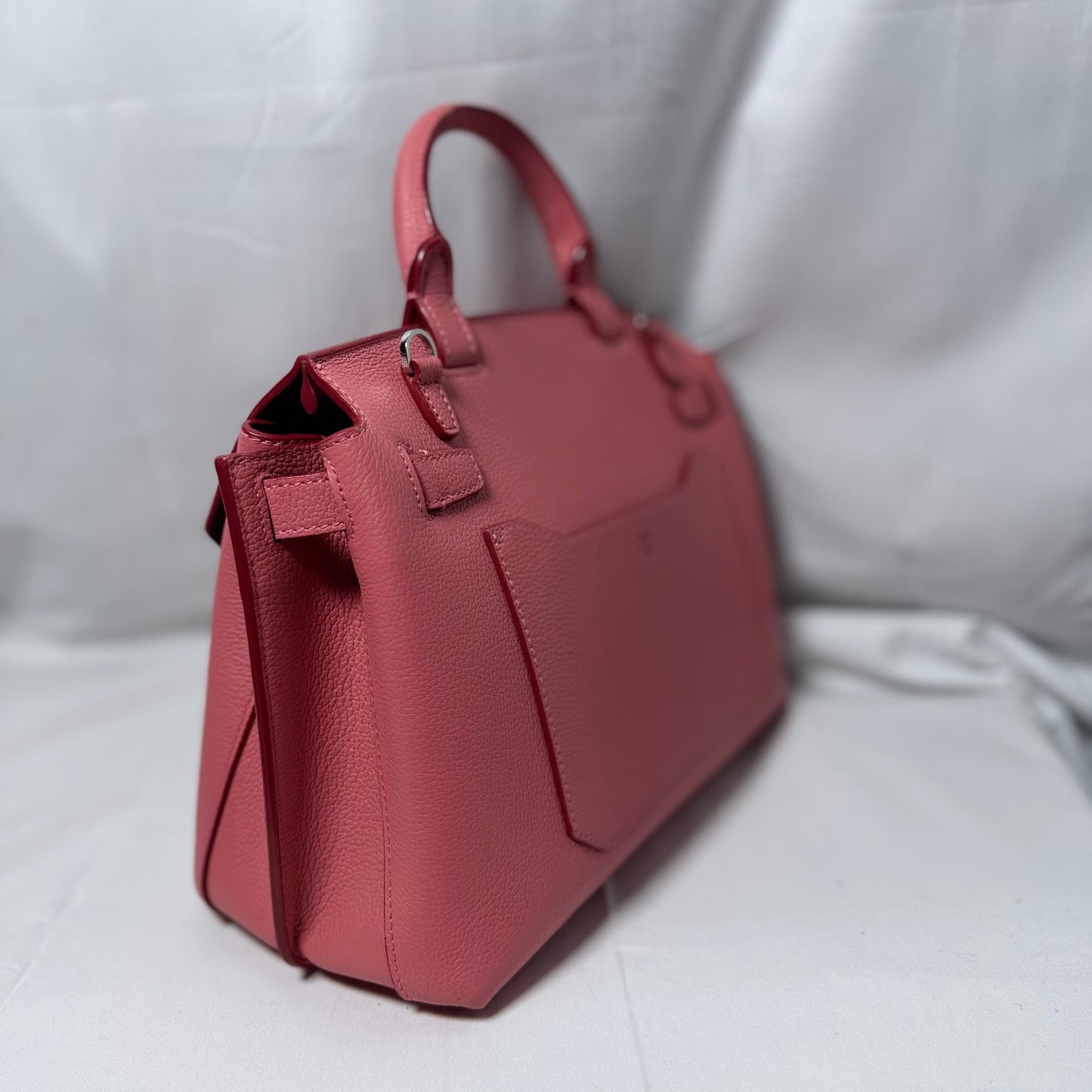 MCM Pink Leather Handbag Ultra Rare
