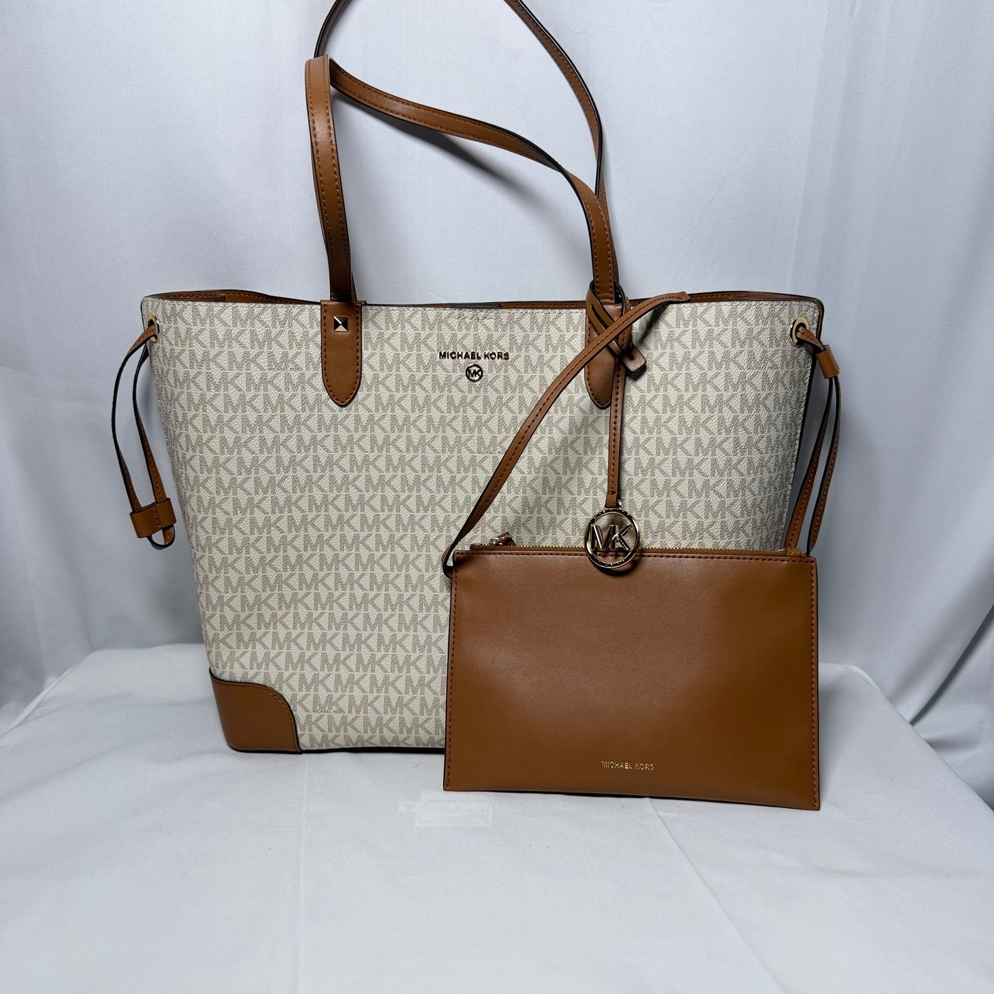 Michael Kors Large Tote Bag with Pouch