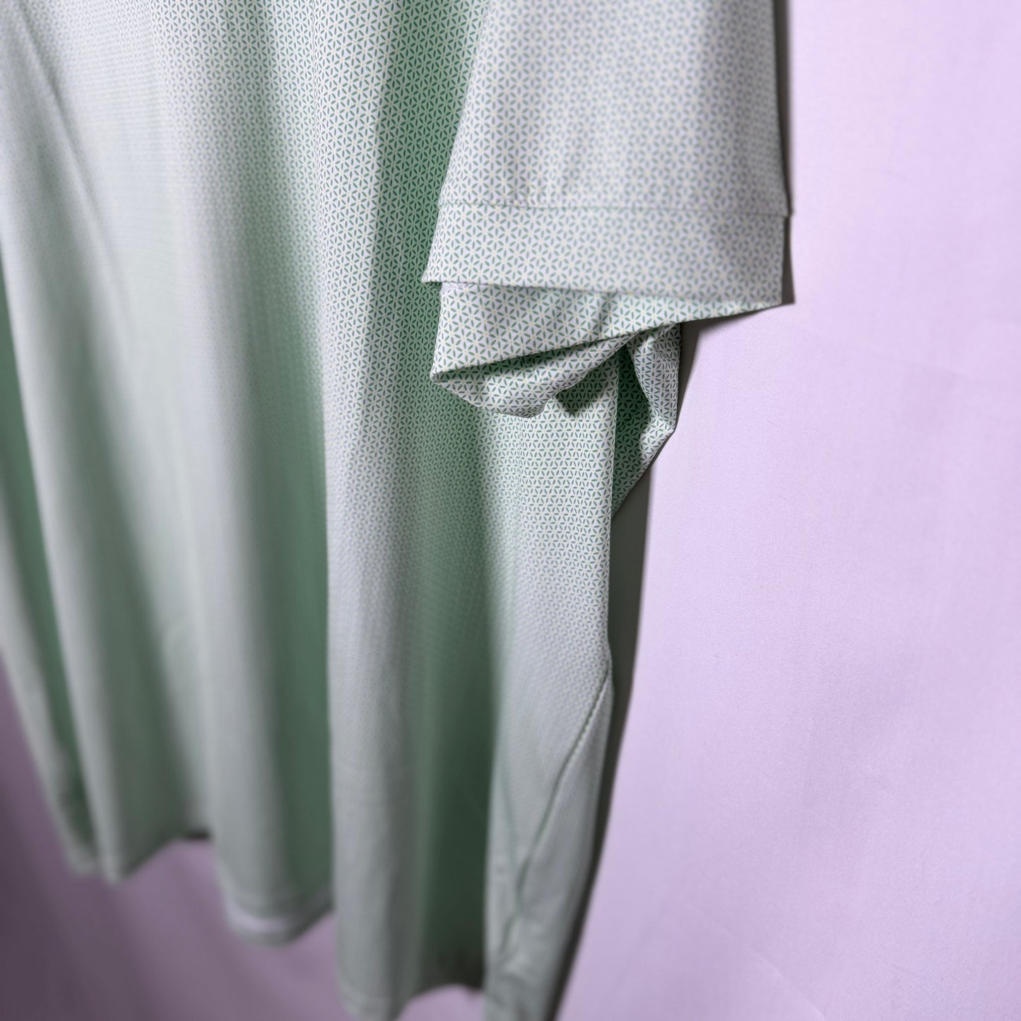 Mizzen-Main Green and White Polo Brand New