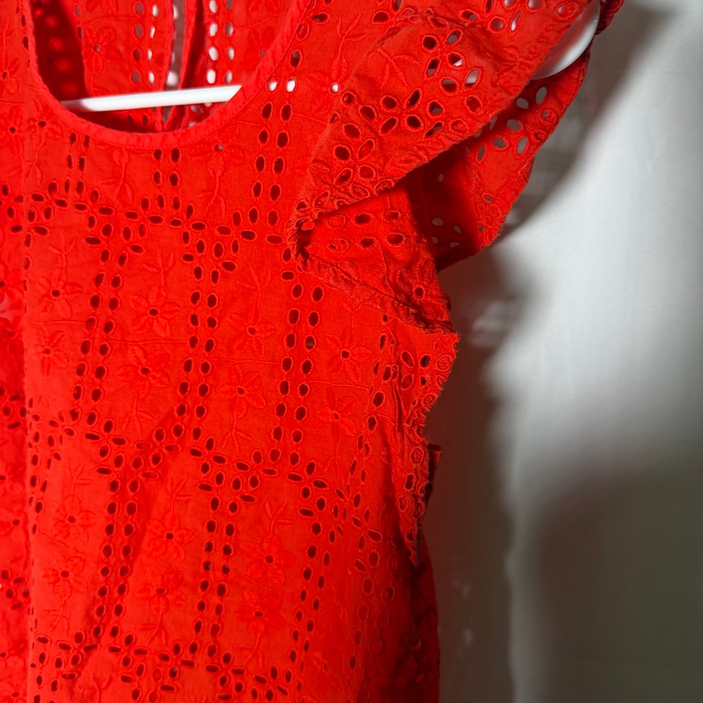 Madewell Sleeveless Coral Shirt