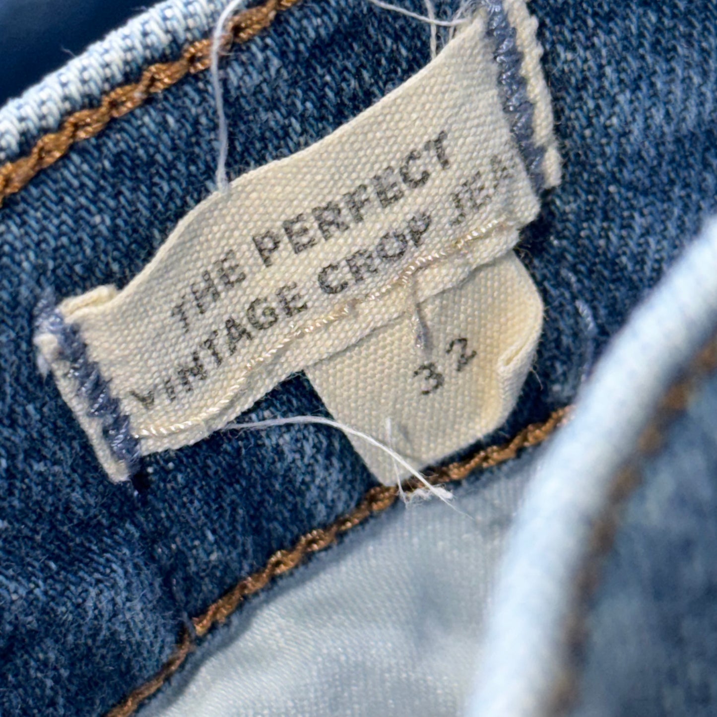 Madewell The Perfect Vintage Crop Jeans