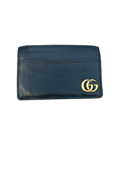Gucci Black Leather Card Holder