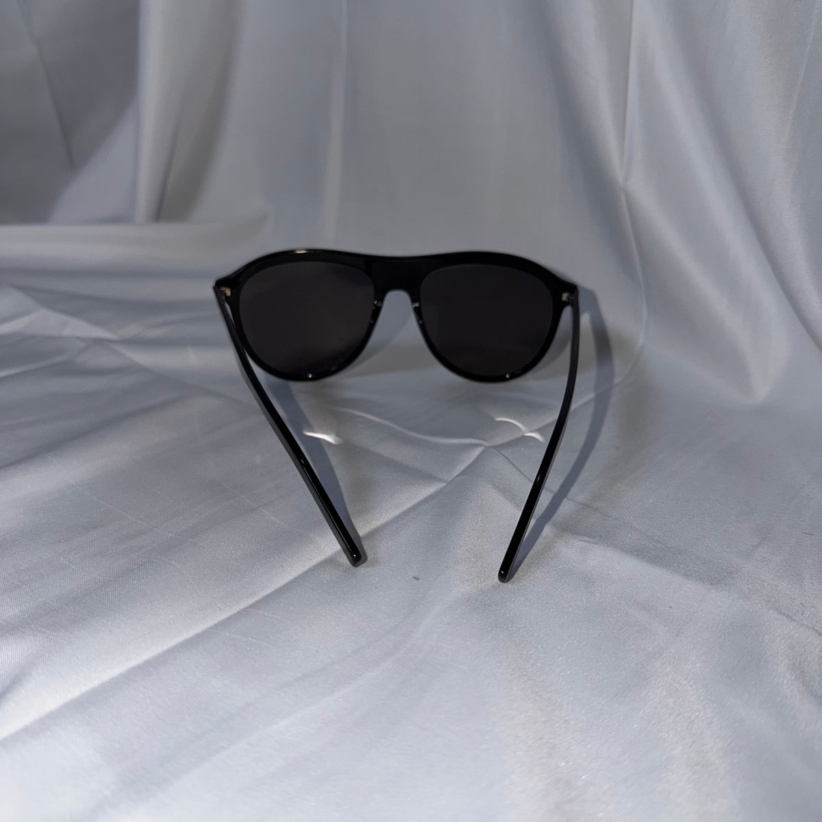 Saint Laurent Black Round Sunglasses