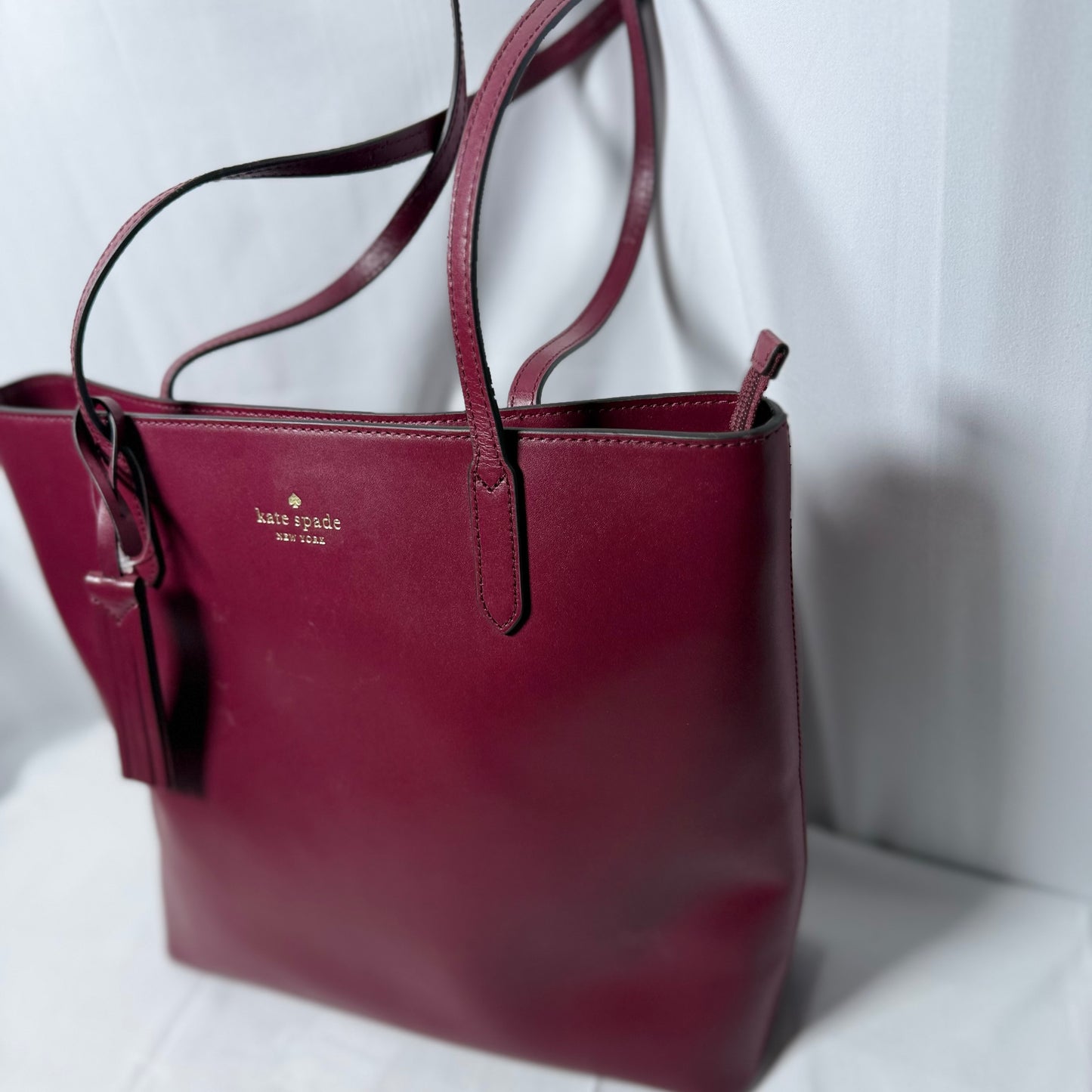 Kate Spade Brand New Burgundy Tote