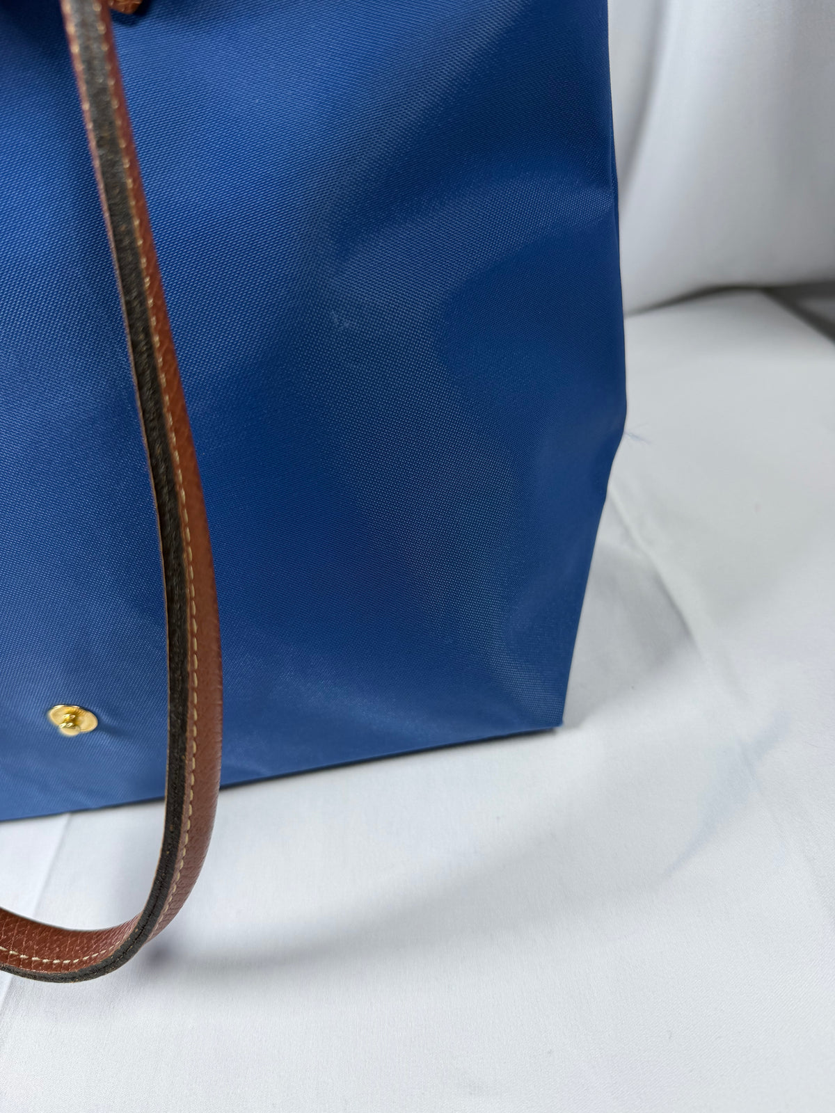Longchamp Royal Blue Le Pliage Tote Bag